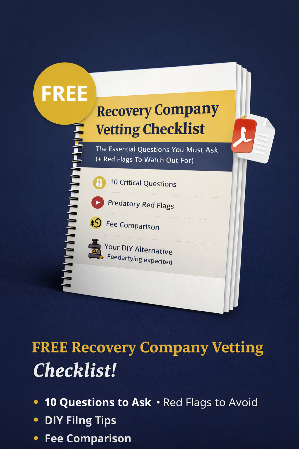 The Recovery Company Red Flags Guide